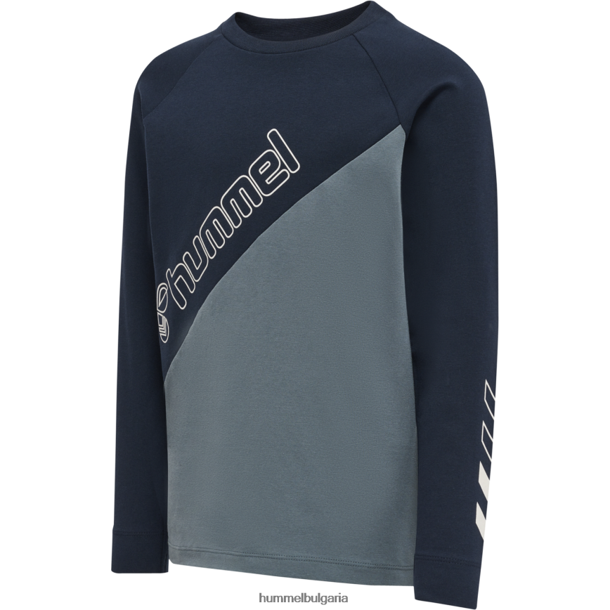 деца Hummel hmlaxel тениска l/s"тениска с дълъг ръкав" N2H2ZZ5867