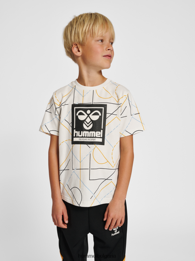 деца Hummel hmlcarlos тениска s/s"класическа тениска" N2H2ZZ4959