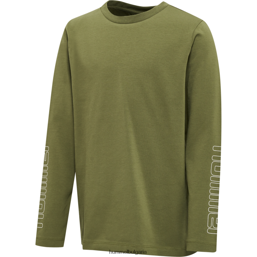 деца Hummel hmlcloud тениска l/s"тениска с дълъг ръкав" N2H2ZZ5940