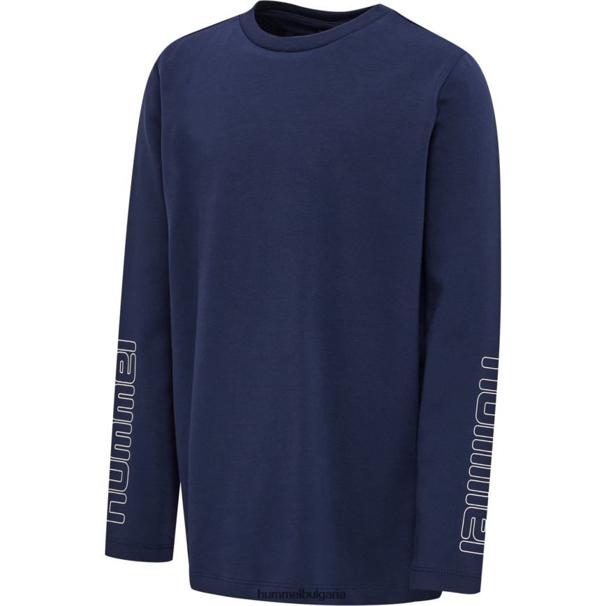 деца Hummel hmlcloud тениска l/s"тениска с дълъг ръкав" N2H2ZZ6097