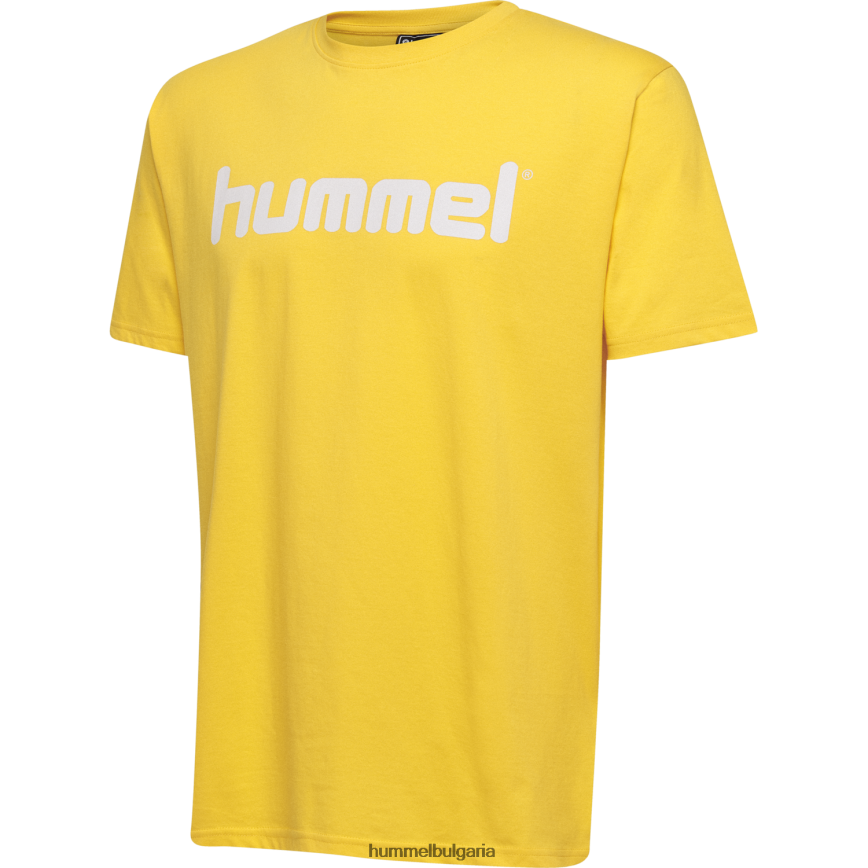 деца Hummel hmlgo памучна тениска с лого s/s"тениски и горнища" N2H2ZZ6849