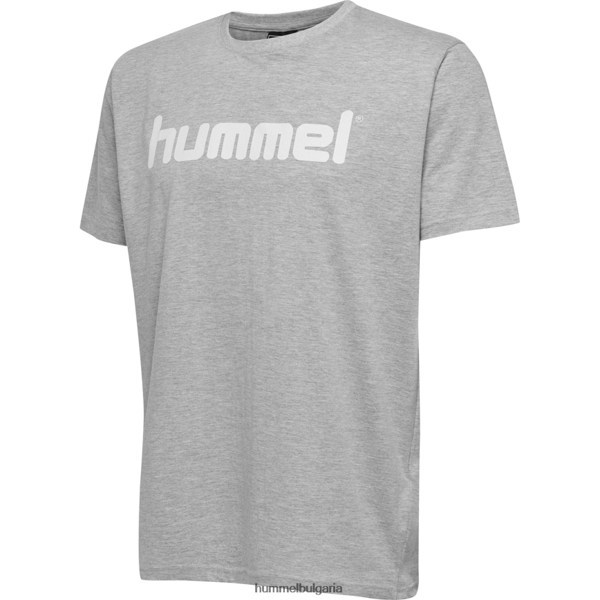 деца Hummel hmlgo памучна тениска с лого s/s"тениски и горнища" N2H2ZZ6869