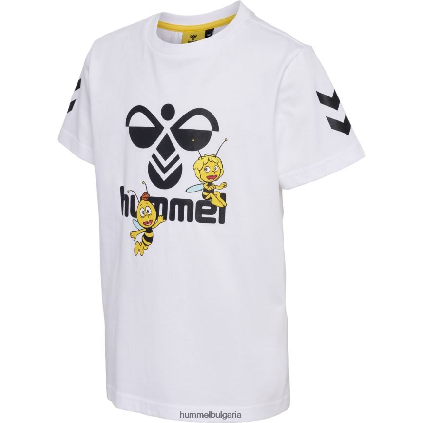 деца Hummel hmlmaya hang tres тениска s/s"тениска с пчелата майя" N2H2ZZ5639
