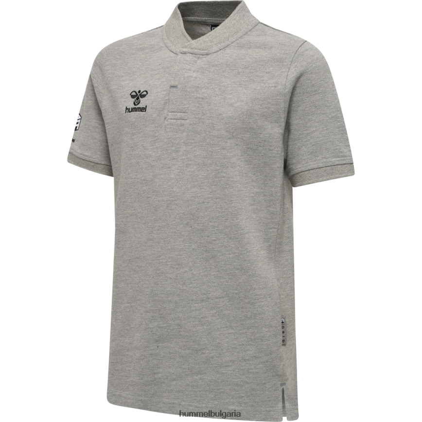 деца Hummel hmlmove grid polo"поло от смесен памук" N2H2ZZ5323