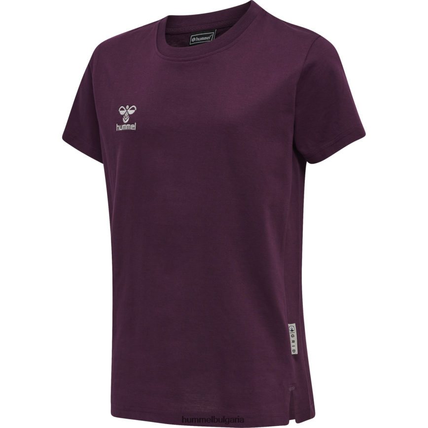 деца Hummel hmlmove grid памучна тениска s/s"памучна тениска" N2H2ZZ5039