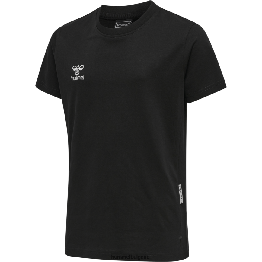 деца Hummel hmlmove grid памучна тениска s/s"памучна тениска" N2H2ZZ5182