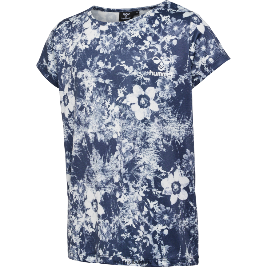 деца Hummel hmlnanna тениска s/s"тениска с флорален принт" N2H2ZZ4753