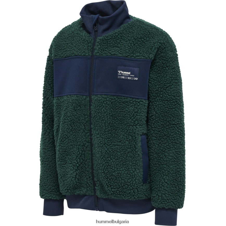 деца Hummel яке с цип hmlevan"плюшено яке с цип" N2H2ZZ5200