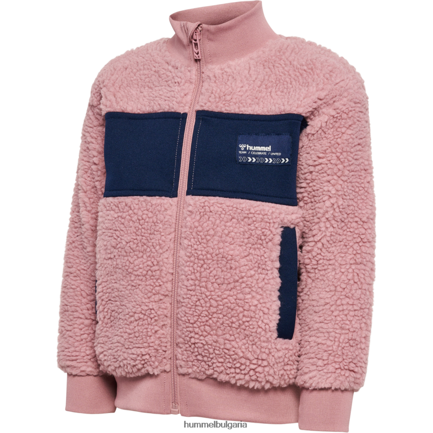 деца Hummel яке с цип hmlevan"плюшено яке с цип" N2H2ZZ5577