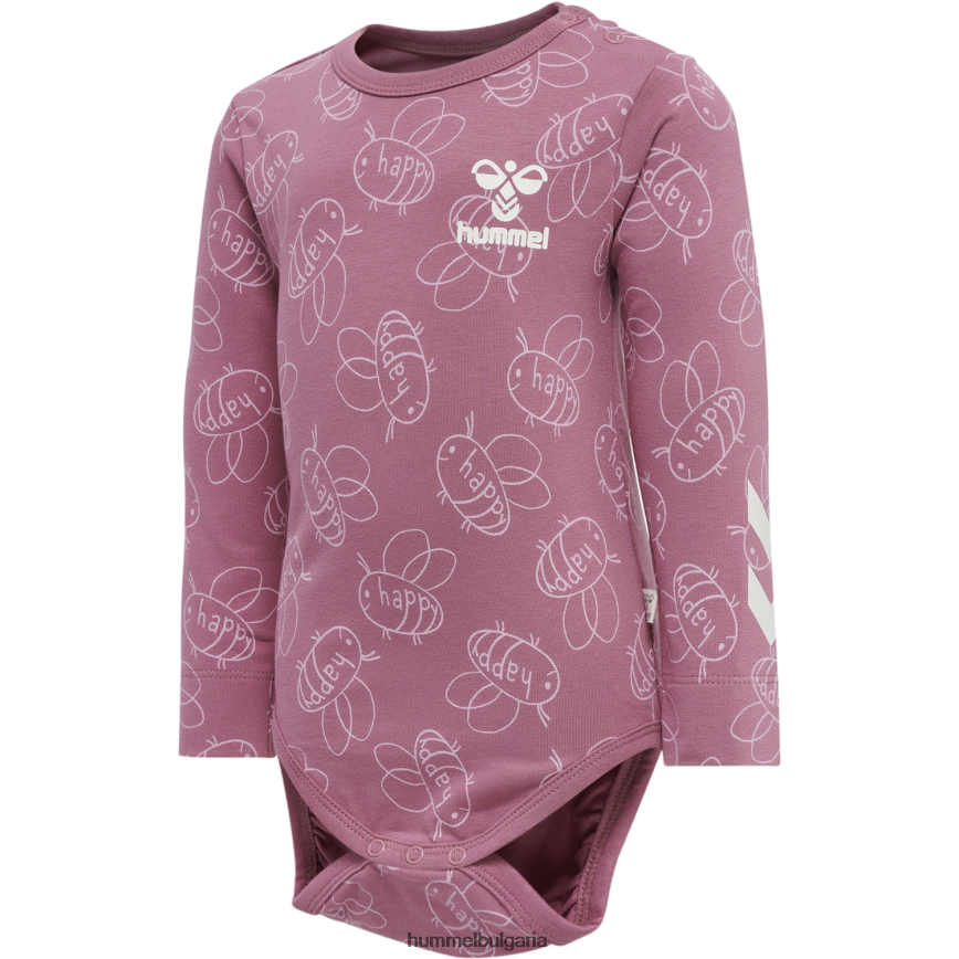 деца Hummel hmlbeatrix тяло l/s"боди с дълъг ръкав" N2H2ZZ4428