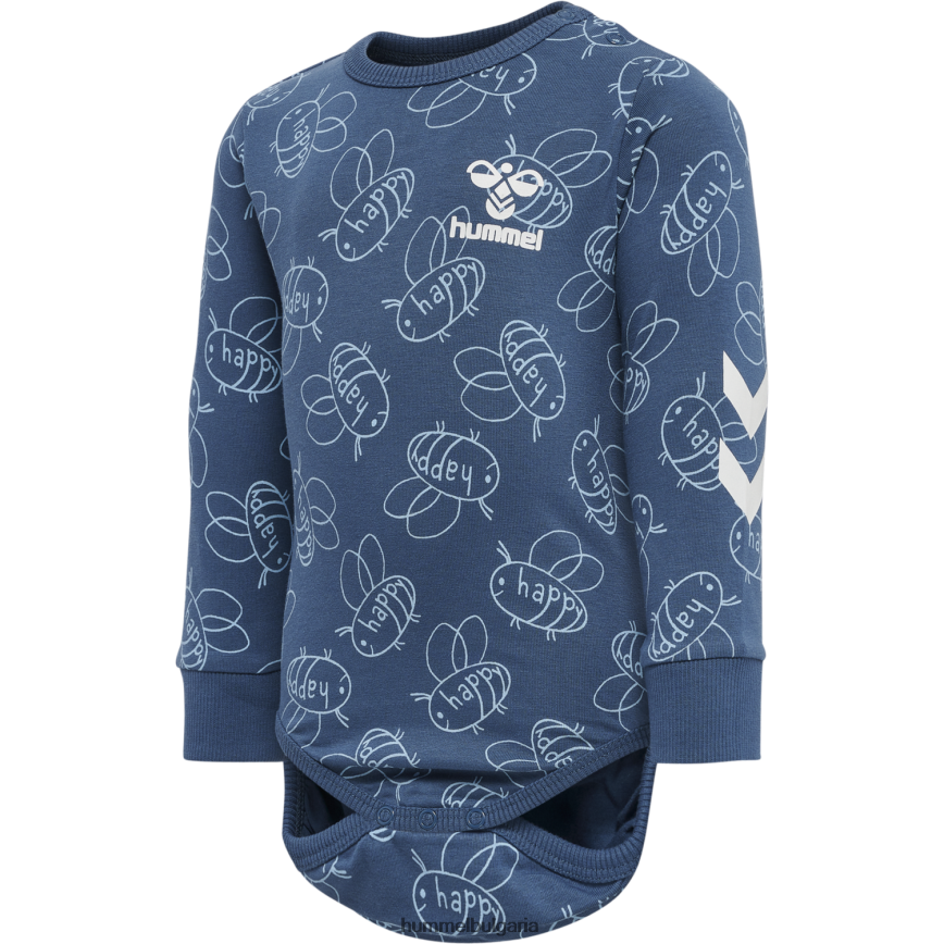 деца Hummel hmlcollin тяло l/s"боди с дълъг ръкав" N2H2ZZ4529