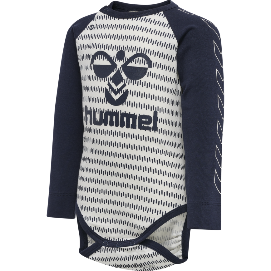 деца Hummel hmldesmond тяло l/s"боди с дълъг ръкав" N2H2ZZ4503