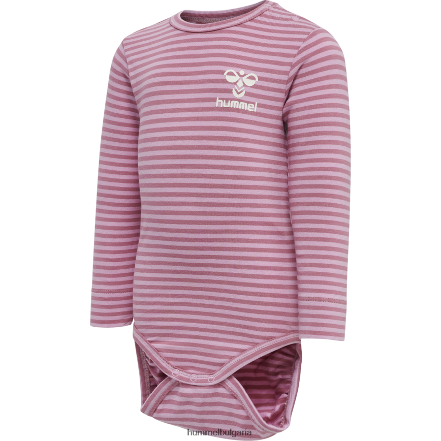 деца Hummel hmlmulle тяло l/s"боди костюм" N2H2ZZ4506