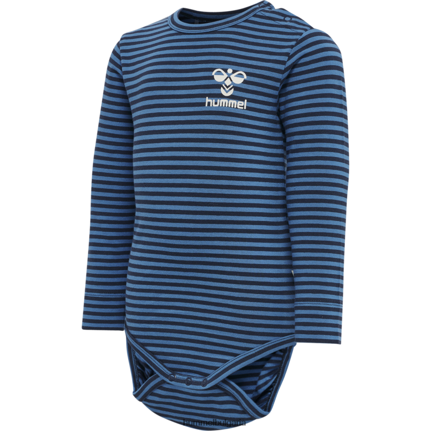 деца Hummel hmlmulle тяло l/s"боди костюм" N2H2ZZ4514