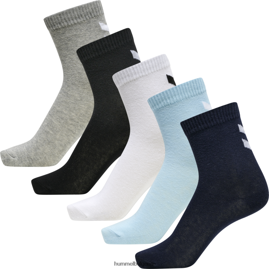деца Hummel hmlmake my day sock 5 пакета"чорапи 5 пакет" N2H2ZZ6276