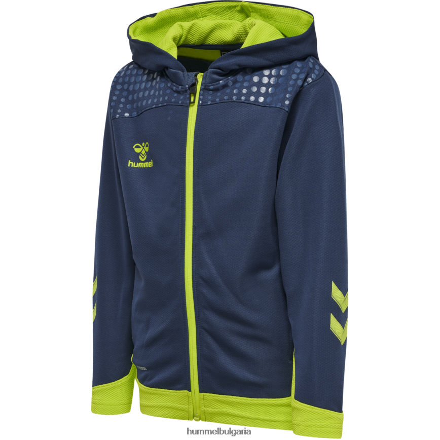 деца Hummel hmllead полиестер с цип"дреха с качулка" N2H2ZZ6669