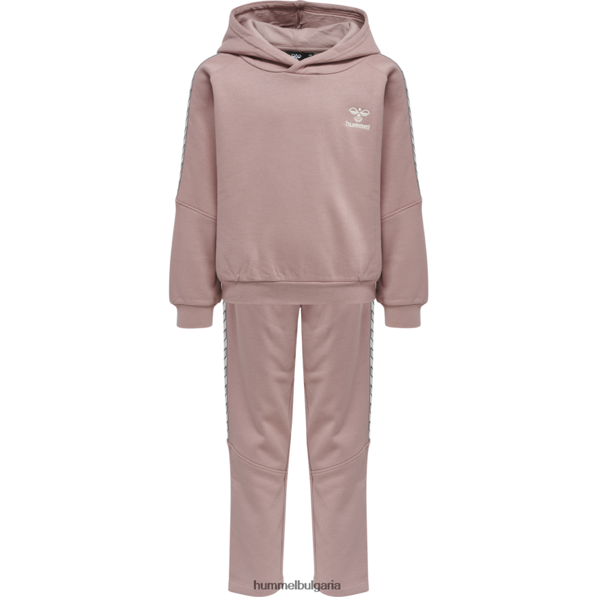 деца Hummel костюм с качулка hmlaggi"комплект качулка и джогинг" N2H2ZZ6044