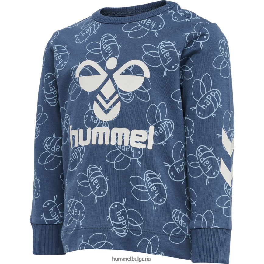 деца Hummel hmlcollin тениска l/s"тениска с дълъг ръкав" N2H2ZZ4555