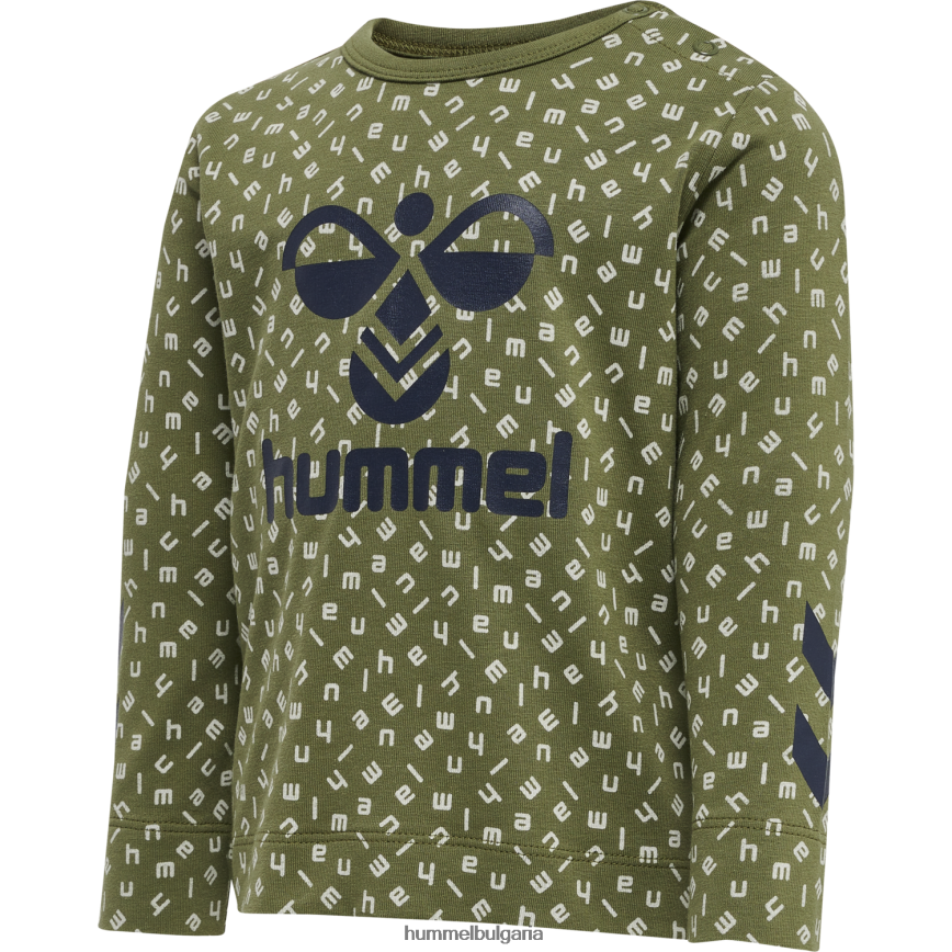 деца Hummel hmlconnor тениска l/s"тениска с дълъг ръкав" N2H2ZZ4527