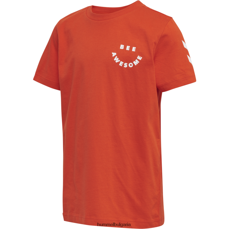 деца Hummel hmloptimism тениска s/s"памучна тениска" N2H2ZZ5870