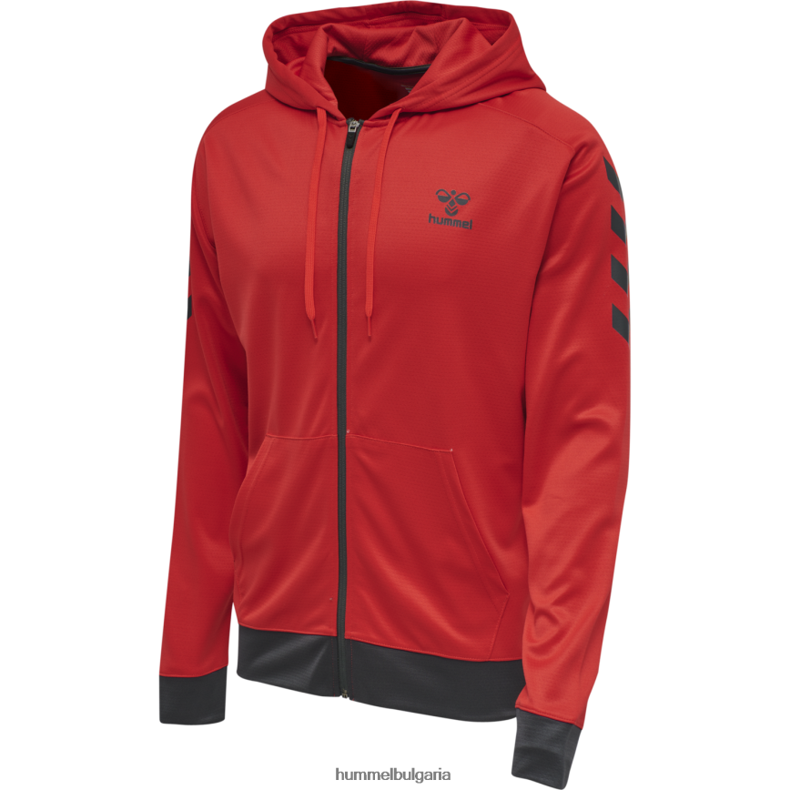 унисекс Hummel суичър с полицип hmlaction"суичър с цип" N2H2ZZ2145