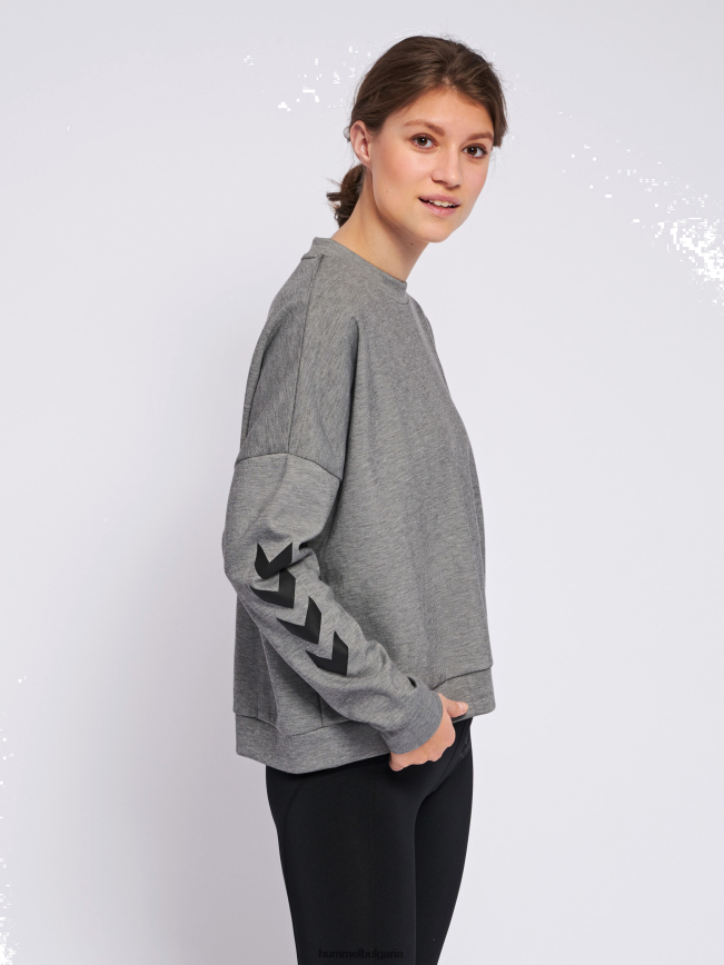 унисекс Hummel суичър hmlessi"суичър с кръгла яка" N2H2ZZ3972