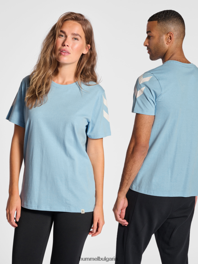 унисекс Hummel тениска с шеврон на hmllegacy"тениска с къс ръкав" N2H2ZZ851