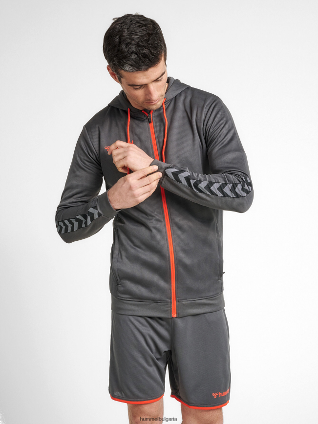 мъже Hummel hmlauthentic суичър с полицип"суичър с цип" N2H2ZZ1397