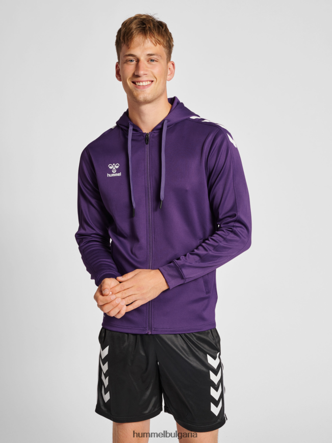 мъже Hummel hmlcore xk полицейска качулка с цип"дреха с качулка" N2H2ZZ759