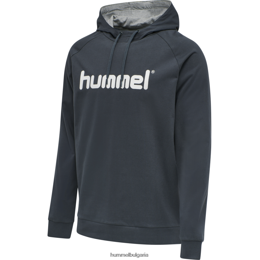 мъже Hummel суичър с памучно лого hmlgo"качулка с голямо лого" N2H2ZZ1392