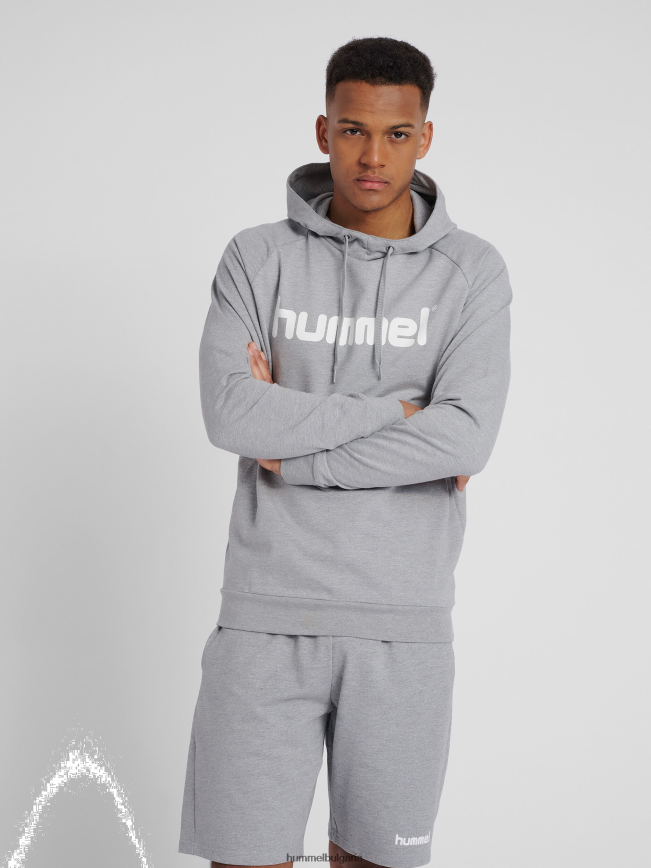 мъже Hummel суичър с памучно лого hmlgo"качулка с голямо лого" N2H2ZZ1546