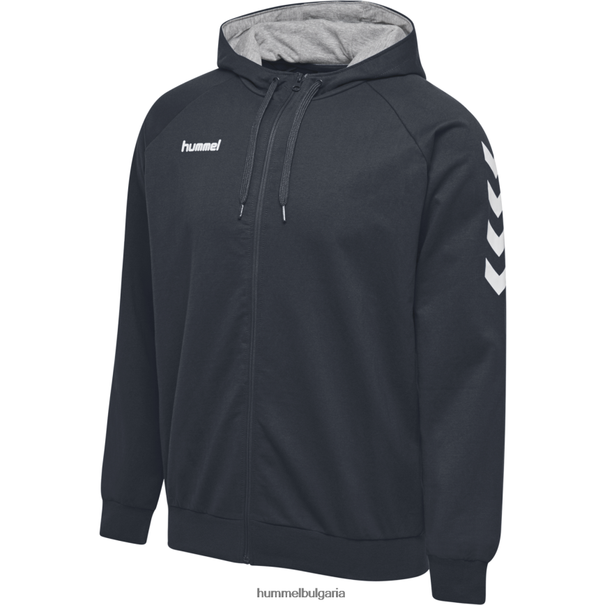 мъже Hummel hmlgo памучна качулка с цип"облекло" N2H2ZZ1576