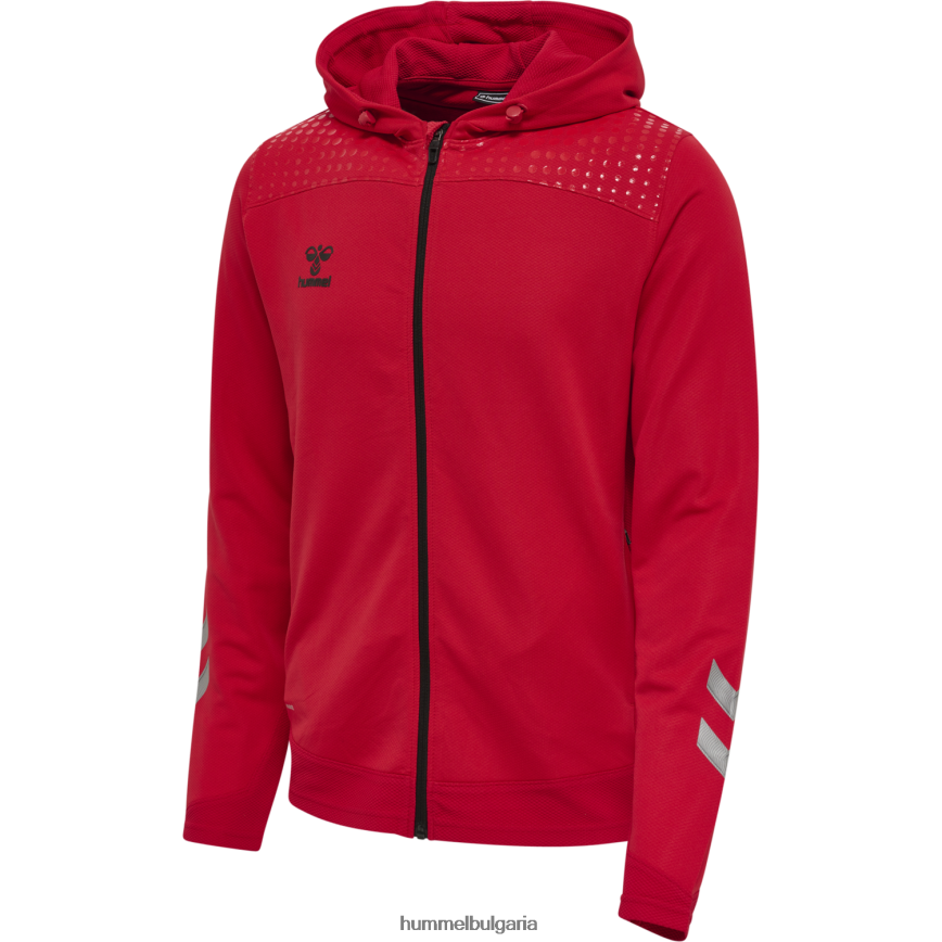 мъже Hummel hmllead полиестер с цип"дреха с качулка" N2H2ZZ1563
