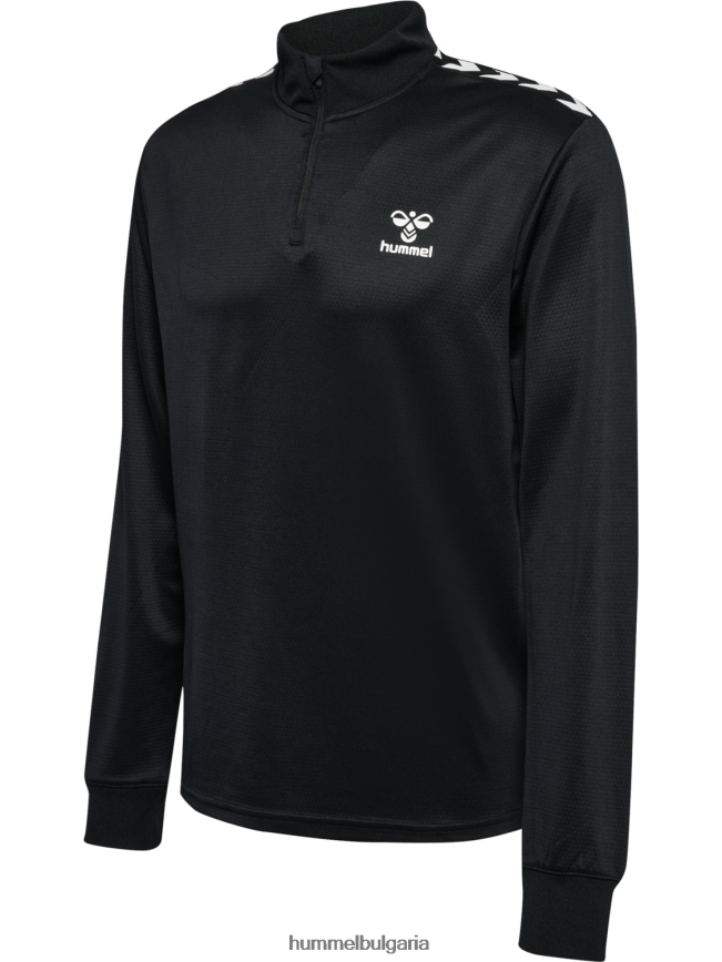 мъже Hummel hmlstaltic поли половин цип l/s"джъмпър с половин цип" N2H2ZZ98