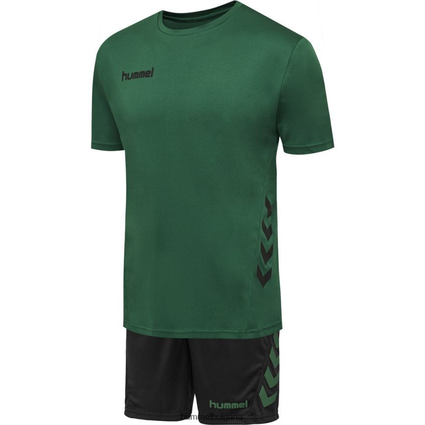 мъже Hummel hmlpromo дуо комплект"комплект тениска и шорти" N2H2ZZ1142