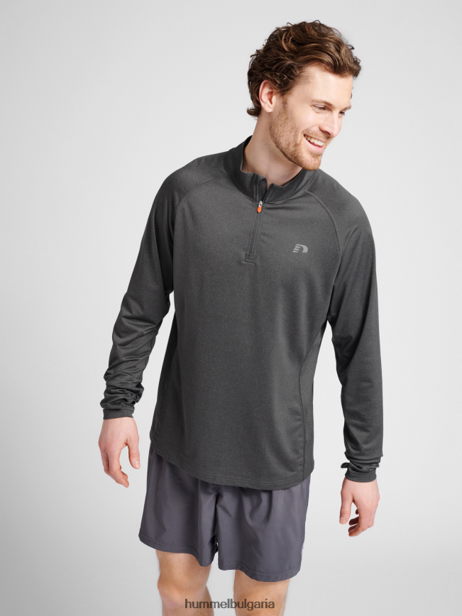 мъже Hummel 1/2 цип l/s"горнище с половин цип" N2H2ZZ603