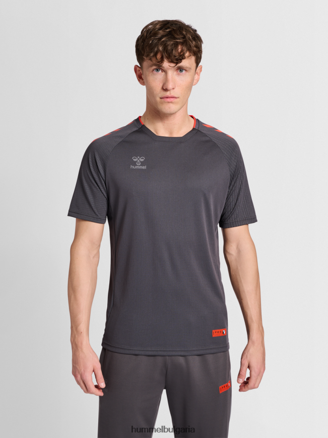 мъже Hummel hmlpro решетка тренировъчна фланелка с/с"облекло" N2H2ZZ279