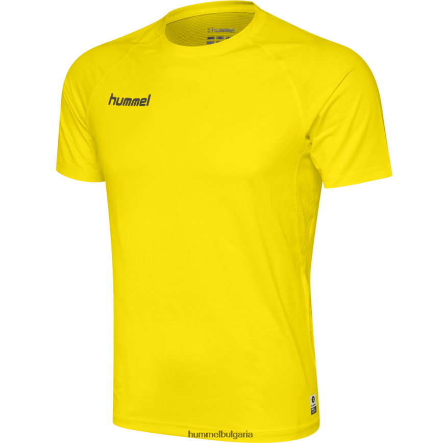 мъже Hummel hml първо изпълнение трико s/s"тениска с прецизна производителност" N2H2ZZ1346