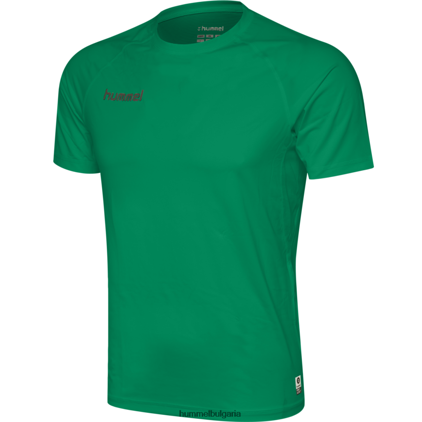 мъже Hummel hml първо изпълнение трико s/s"тениска с прецизна производителност" N2H2ZZ1351