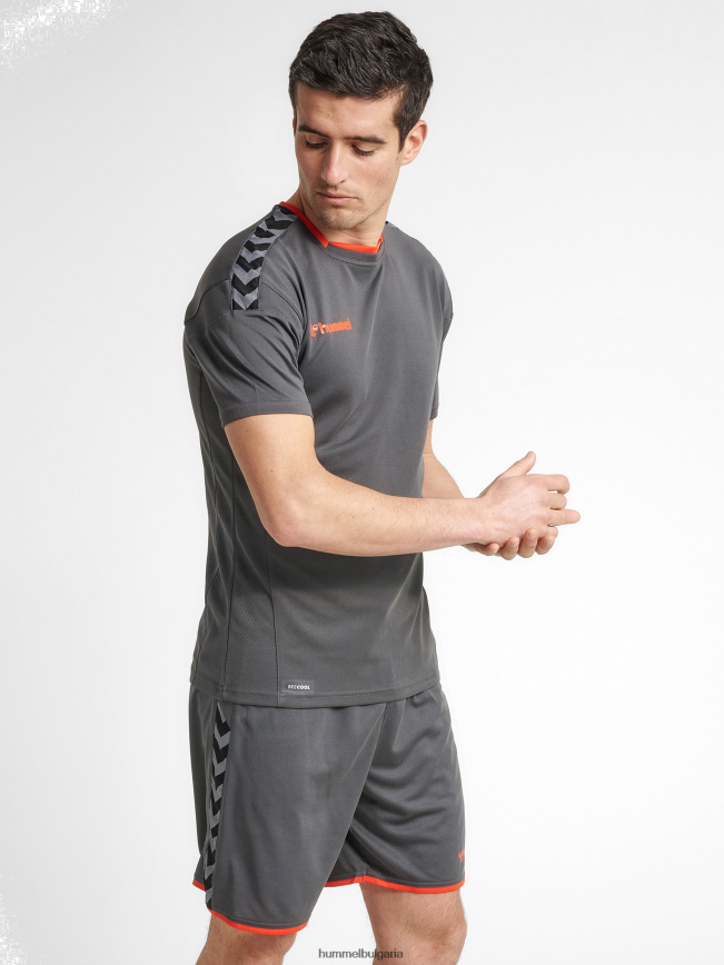 мъже Hummel hmlauthentic поли трико тениски"спортно горнище с шеврони" N2H2ZZ1387