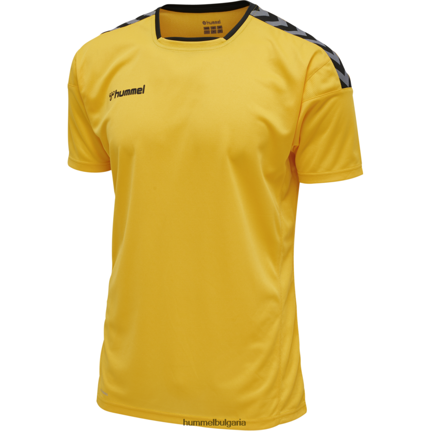 мъже Hummel hmlauthentic поли трико тениски"спортно горнище с шеврони" N2H2ZZ1538