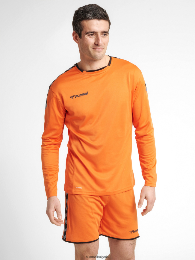 мъже Hummel hmlauthentic поли трико l/s"фланелка с дълъг ръкав" N2H2ZZ1544