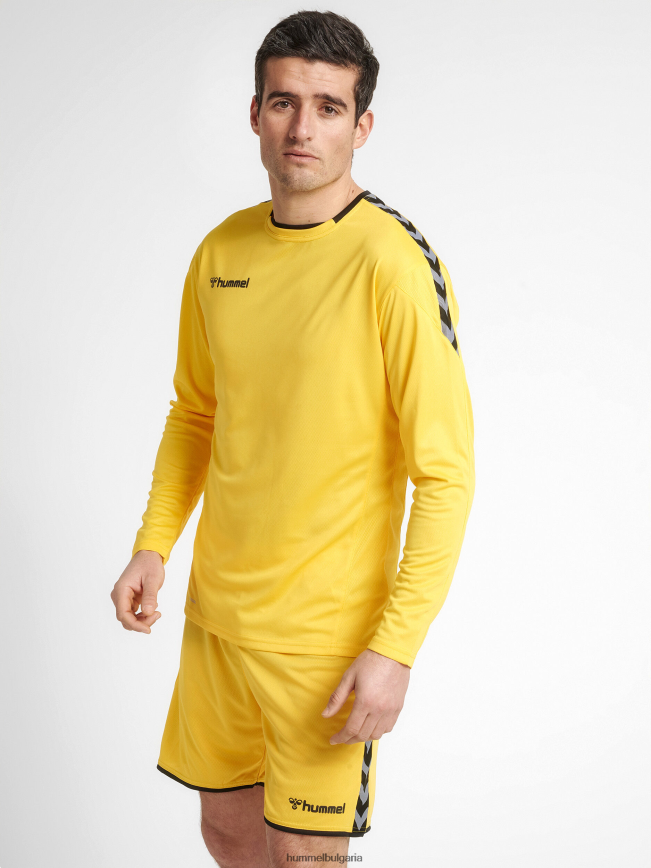 мъже Hummel hmlauthentic поли трико l/s"фланелка с дълъг ръкав" N2H2ZZ1594