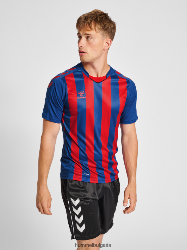 мъже Hummel hmlcore xk трико на райета с/с"фланелка с къс ръкав" N2H2ZZ567