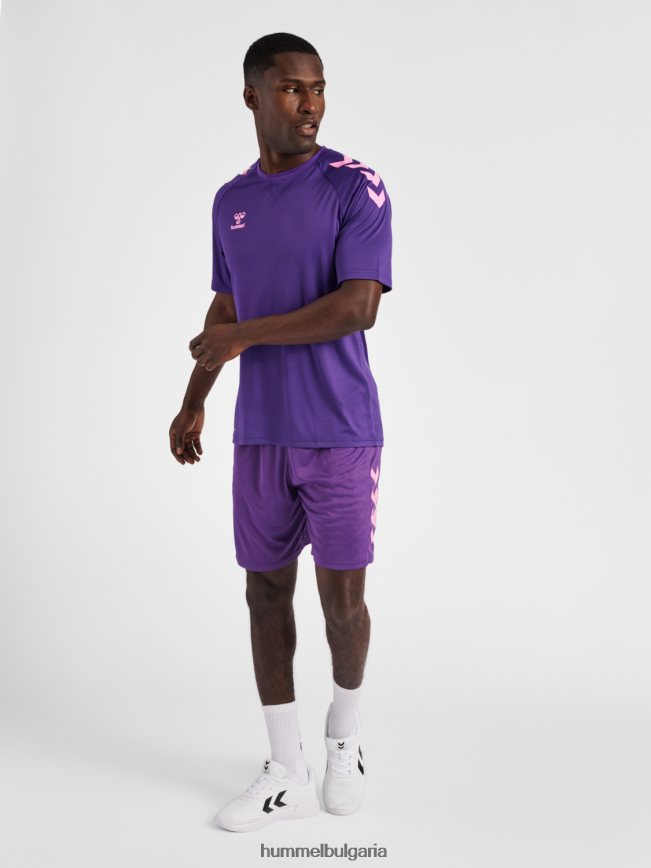 мъже Hummel hmlcore xk core поли тениска s/s\"тениска\" N2H2ZZ538