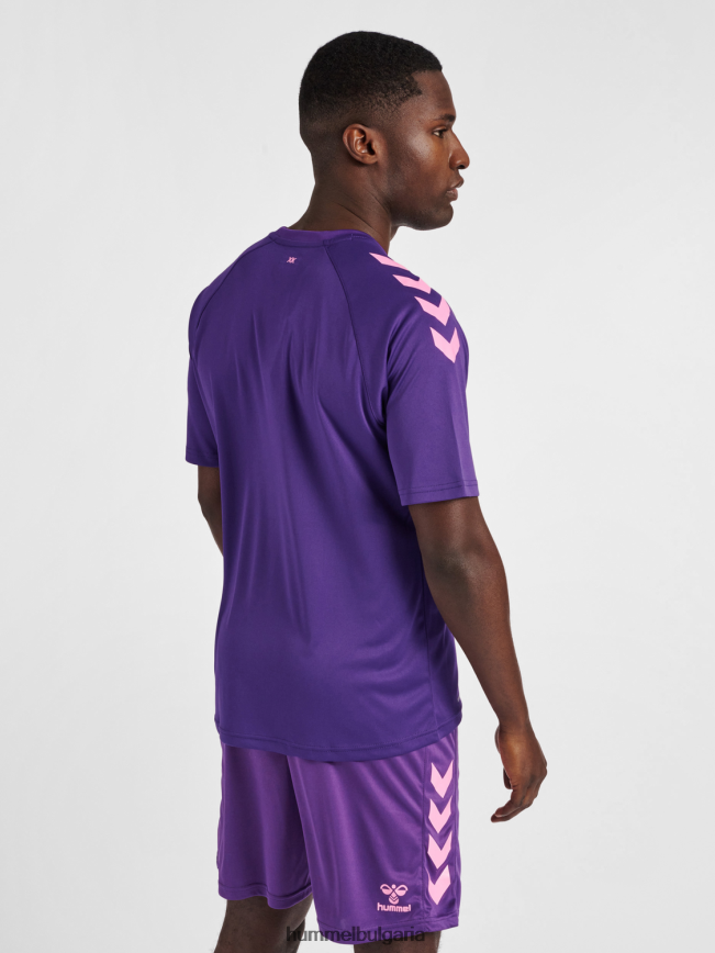 мъже Hummel hmlcore xk core поли тениска s/s\"тениска\" N2H2ZZ538