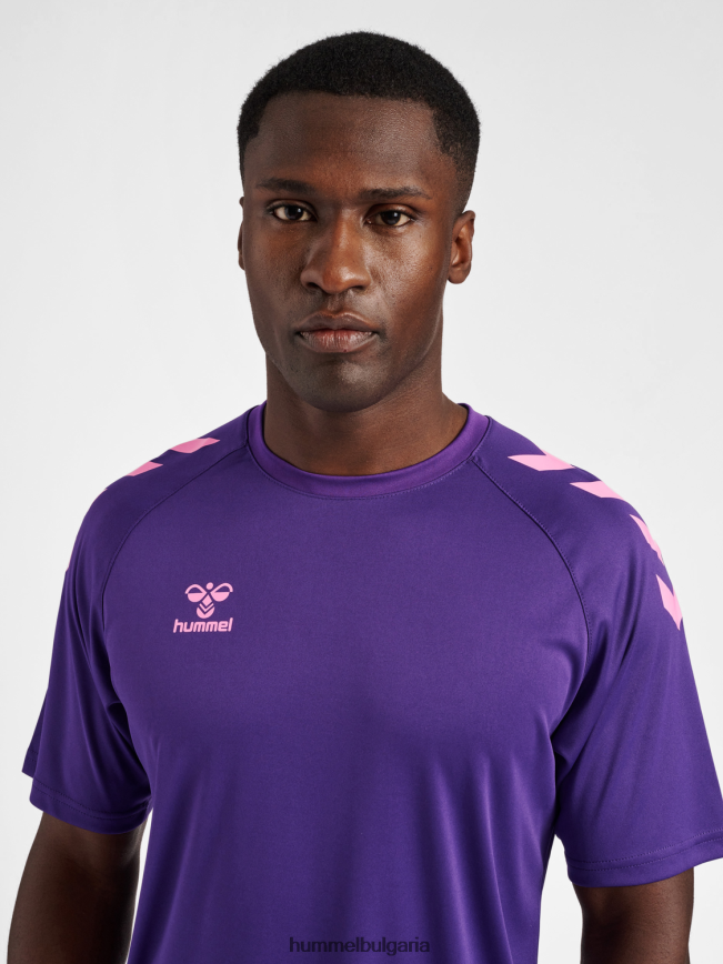 мъже Hummel hmlcore xk core поли тениска s/s\"тениска\" N2H2ZZ538