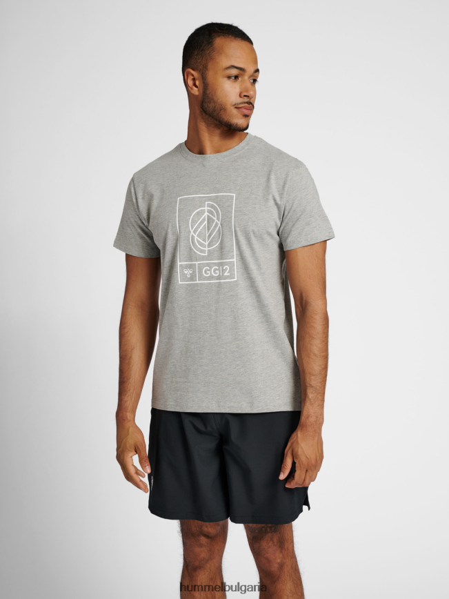 мъже Hummel hmlgg12 тениска s/s"графична тениска" N2H2ZZ1170
