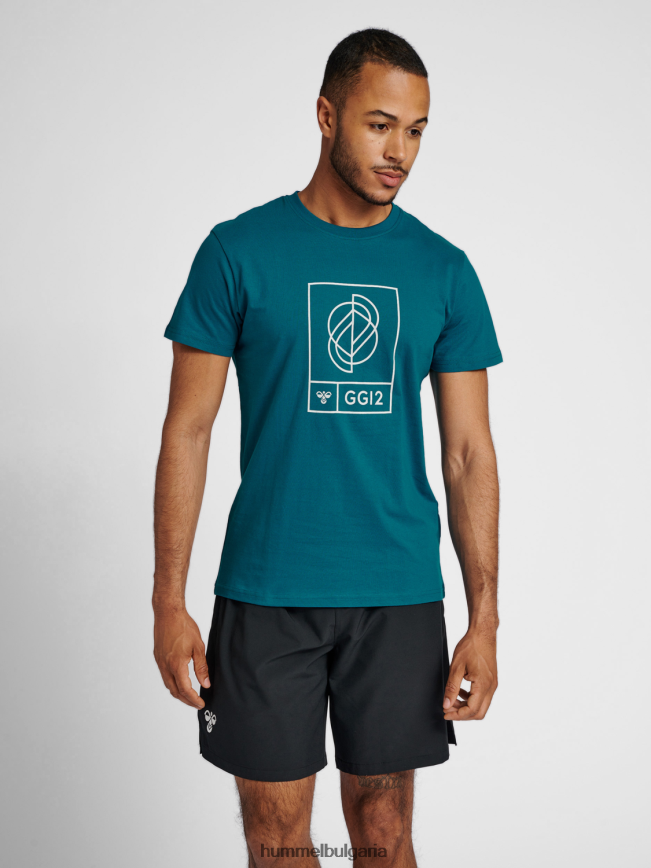 мъже Hummel hmlgg12 тениска s/s"графична тениска" N2H2ZZ738