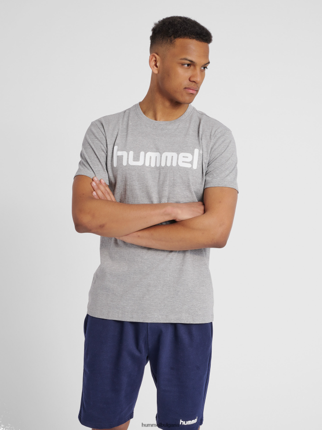 мъже Hummel hmlgo памучна тениска с лого s/s"облекло" N2H2ZZ1458